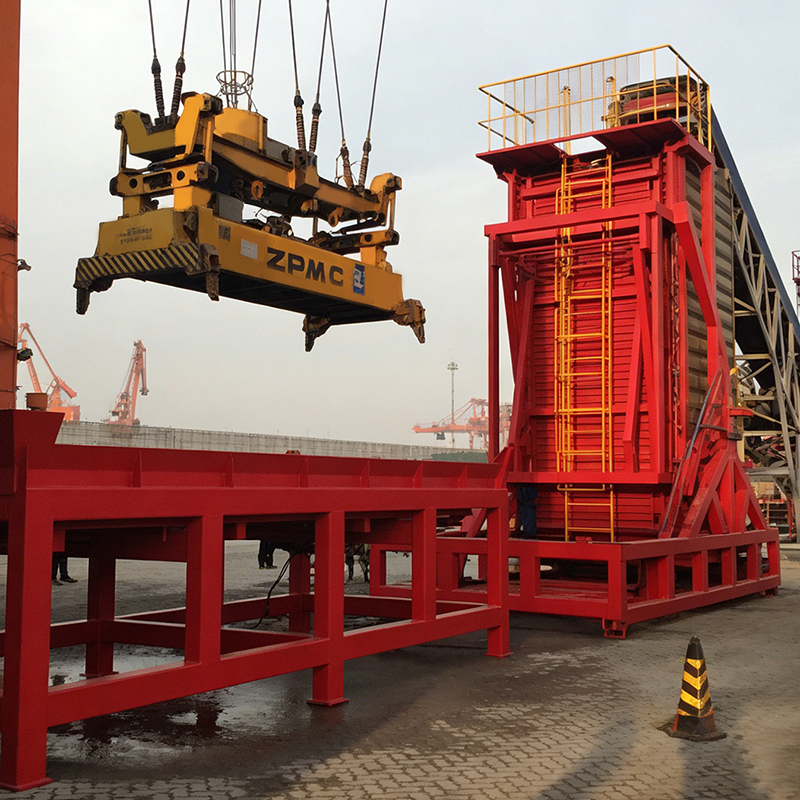 Kontinuerligt containerhåndteringssystem